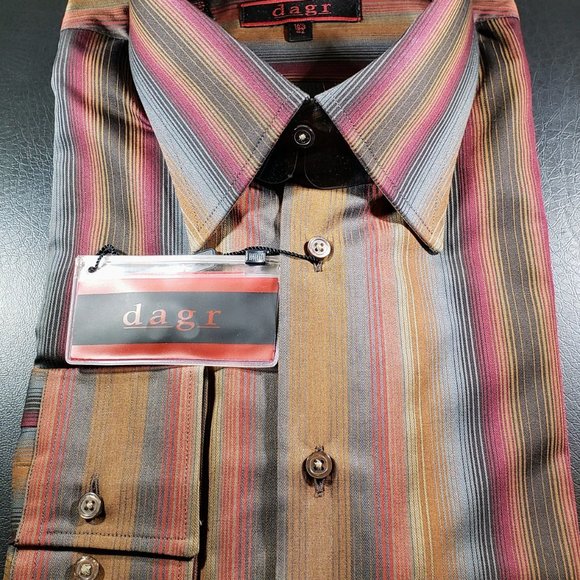 Dagr by Lipson Shirtmakers 16.5 (42) Multi - Picture 2 of 9